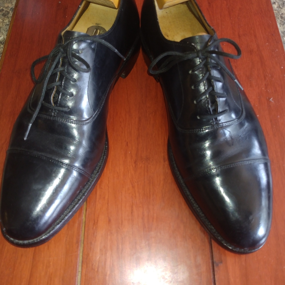 Church's Men Black Captoe Oxford 11.5 (08)